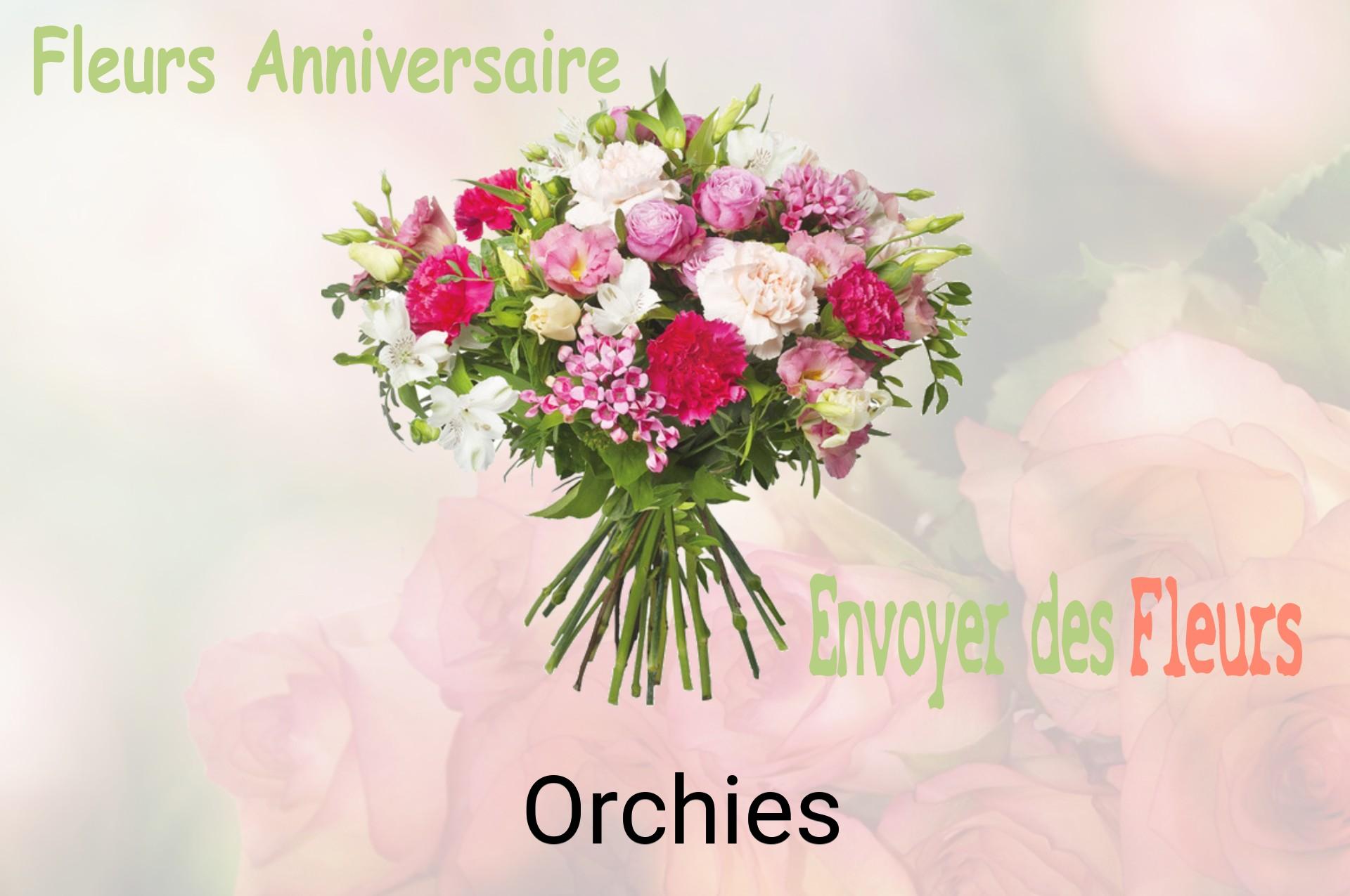 Bouquet de fleurs d’anniversaire livré à Orchies